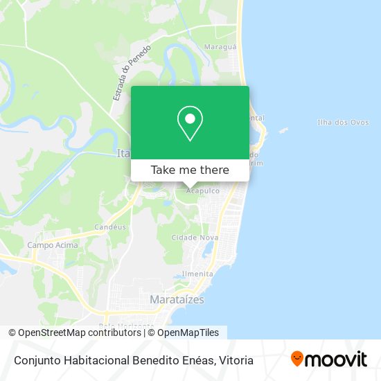 Conjunto Habitacional Benedito Enéas map