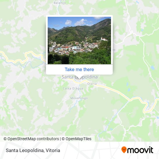 Mapa Santa Leopoldina
