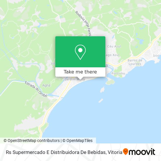 Rs Supermercado E Distribuidora De Bebidas map