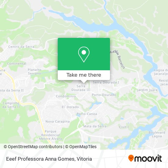Eeef Professora Anna Gomes map
