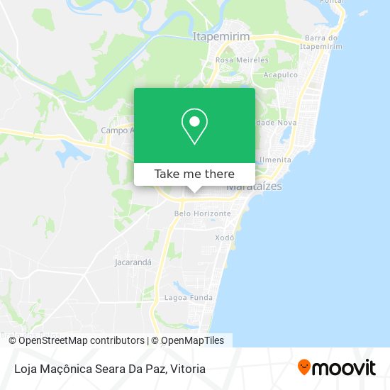 Loja Maçônica Seara Da Paz map