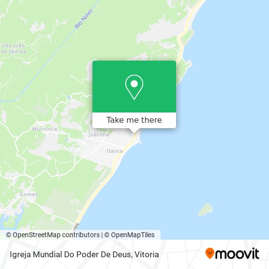 Igreja Mundial Do Poder De Deus map