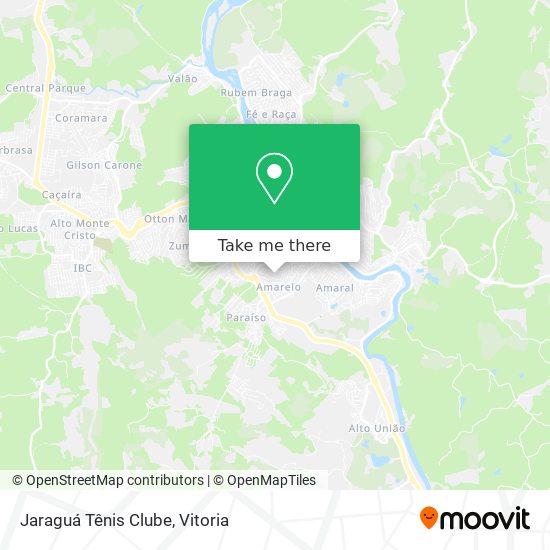 Jaraguá Tênis Clube map