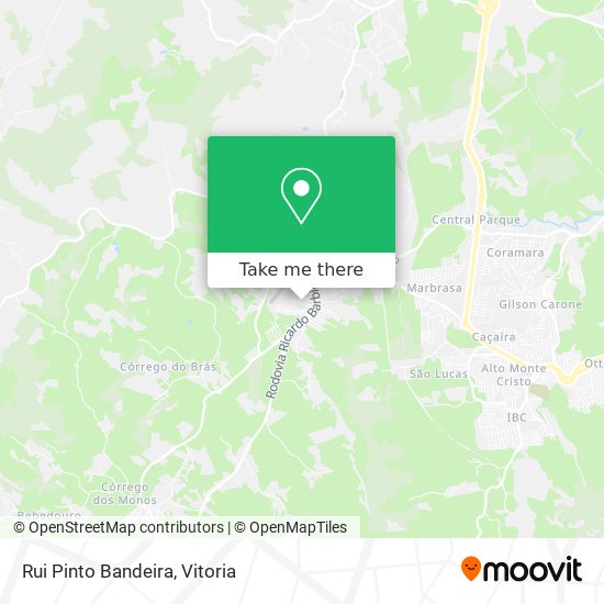 Rui Pinto Bandeira map