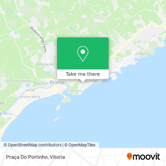 Praça Do Portinho map