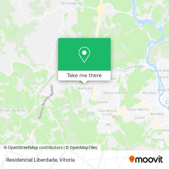 Residencial Liberdade map