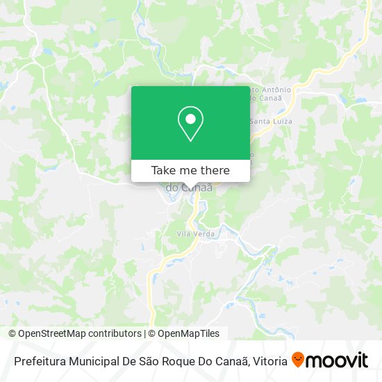 Prefeitura Municipal De São Roque Do Canaã map