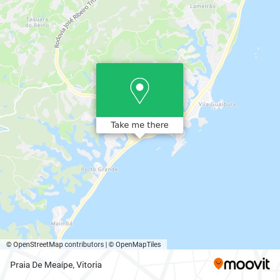 Praia De Meaípe map