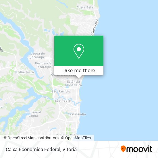 Caixa Econômica Federal map