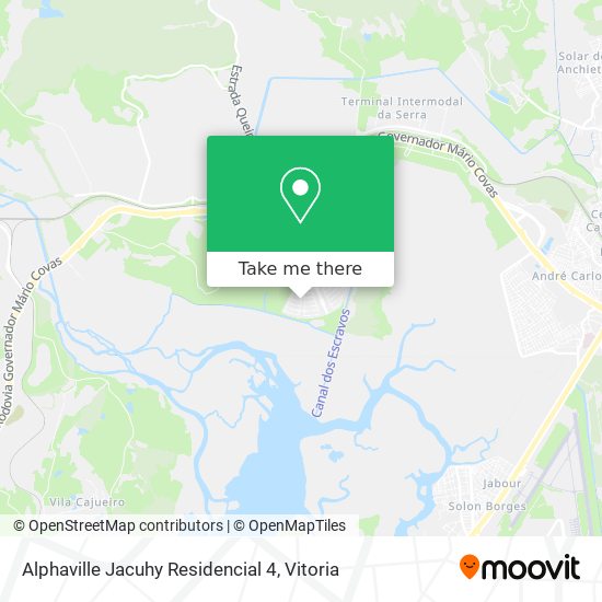 Mapa Alphaville Jacuhy Residencial 4