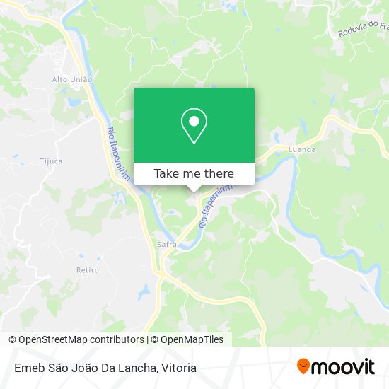 Emeb São João Da Lancha map