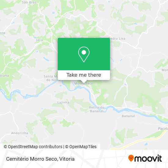 Cemitério Morro Seco map