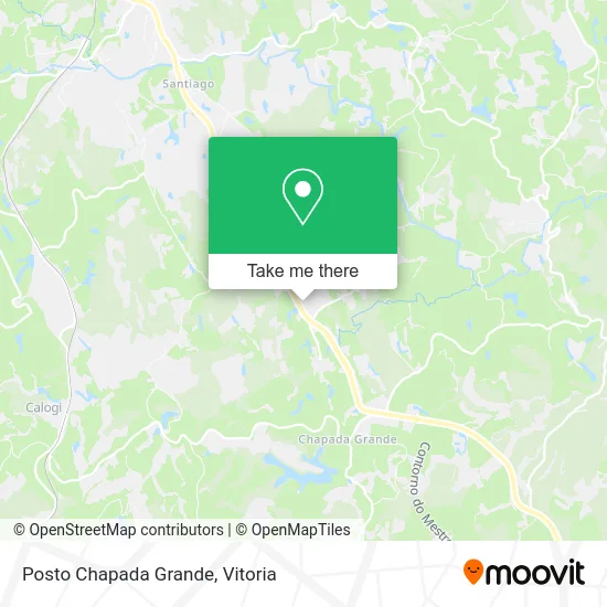 Posto Chapada Grande map