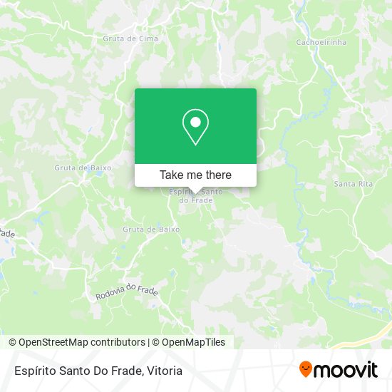 Espírito Santo Do Frade map