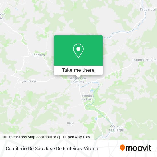 Cemitério De São José De Fruteiras map