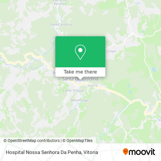 Mapa Hospital Nossa Senhora Da Penha