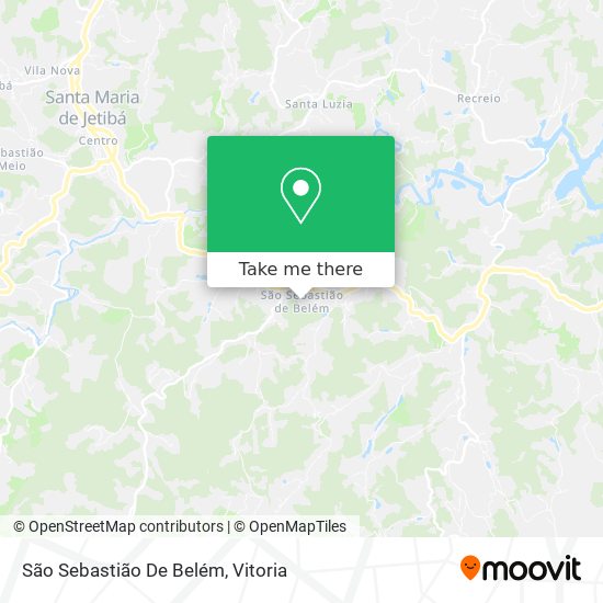 São Sebastião De Belém map