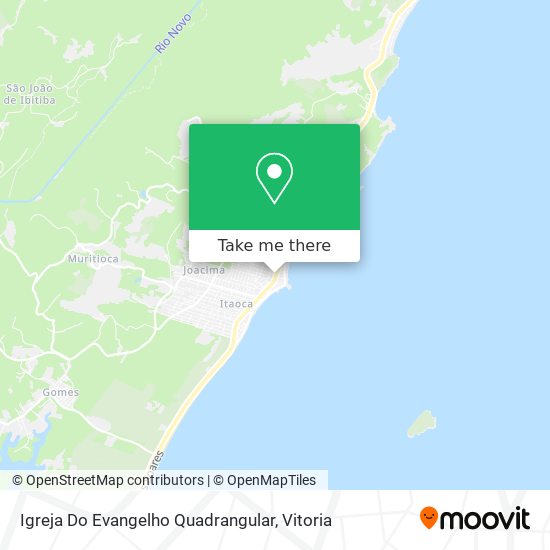 Igreja Do Evangelho Quadrangular map