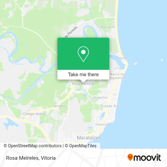 Rosa Meireles map