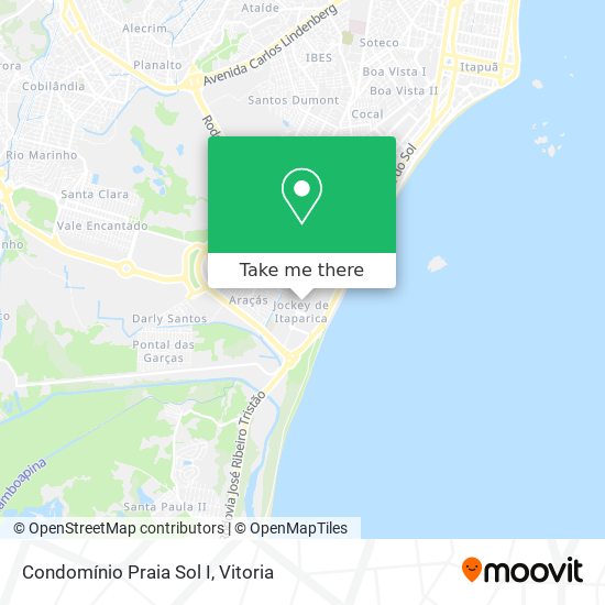 Condomínio Praia Sol I map