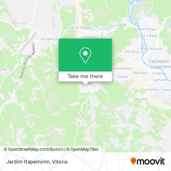Jardim Itapemirim map