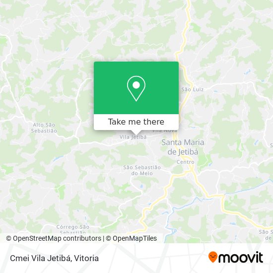 Cmei Vila Jetibá map