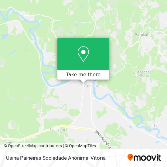 Usina Paineiras Sociedade Anônima map