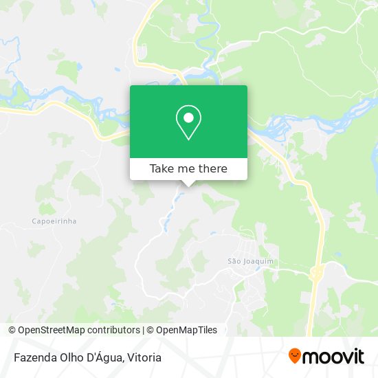 Fazenda Olho D'Água map