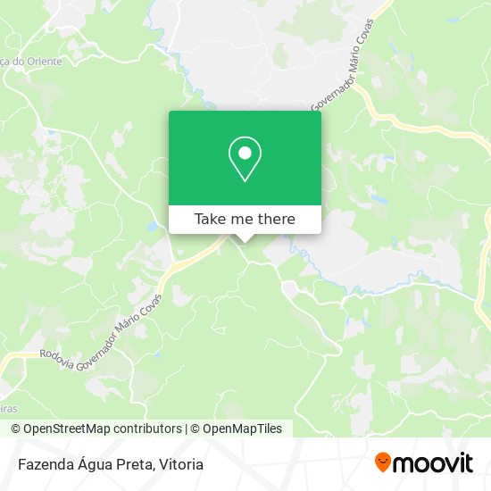Fazenda Água Preta map