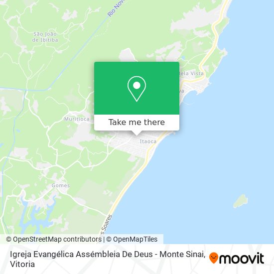 Igreja Evangélica Assémbleia De Deus - Monte Sinai map