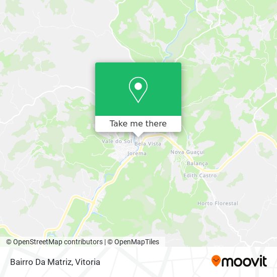 Bairro Da Matriz map