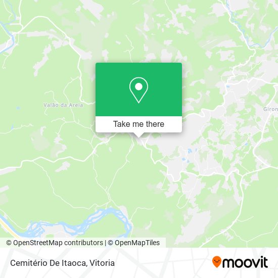 Cemitério De Itaoca map