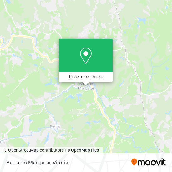 Barra Do Mangaraí map