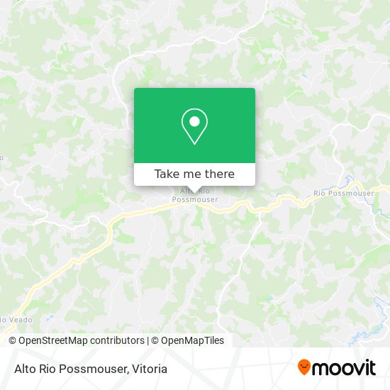 Alto Rio Possmouser map