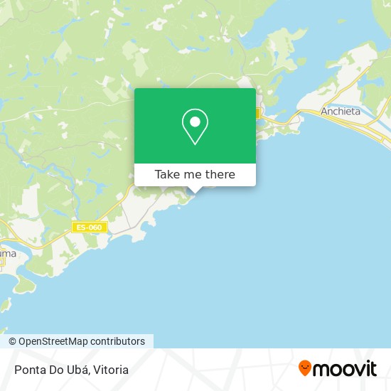Ponta Do Ubá map