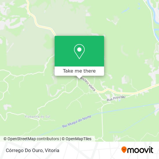 Córrego Do Ouro map