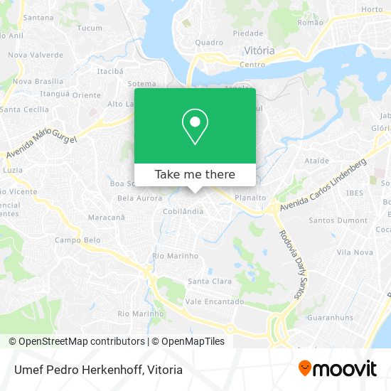 Umef Pedro Herkenhoff map