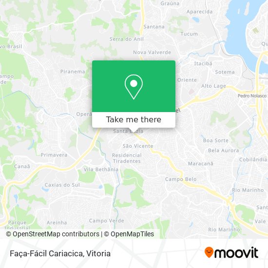Faça-Fácil Cariacica map