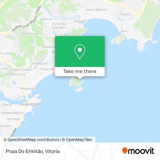Praia Do Ermitão map