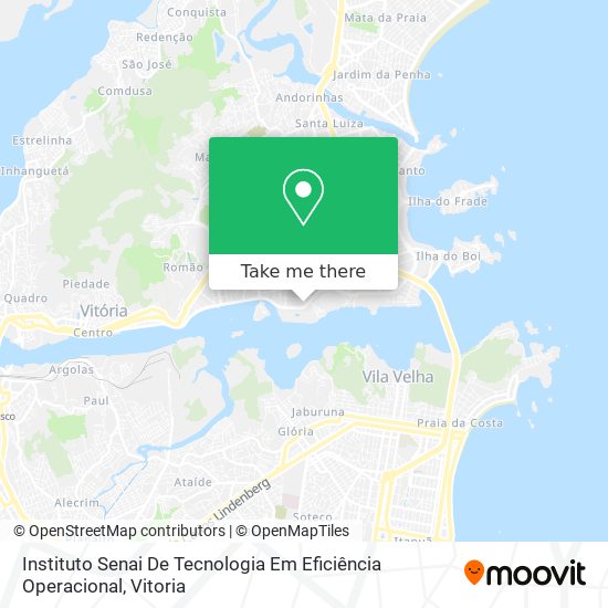Instituto Senai De Tecnologia Em Eficiência Operacional map