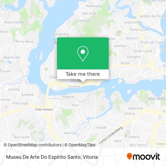 Museu De Arte Do Espírito Santo map