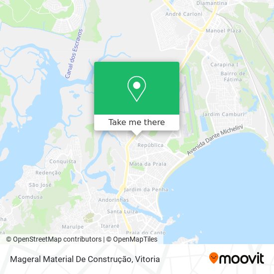 Mageral Material De Construção map
