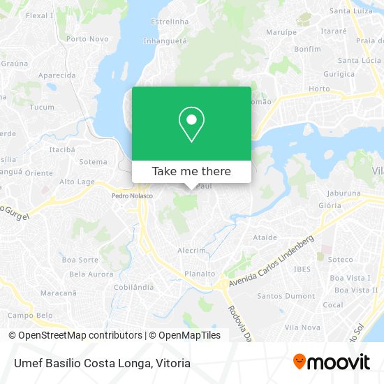 Umef Basílio Costa Longa map