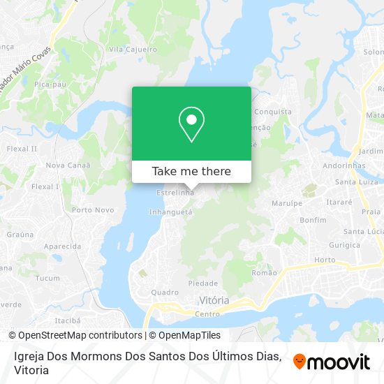 Igreja Dos Mormons Dos Santos Dos Últimos Dias map