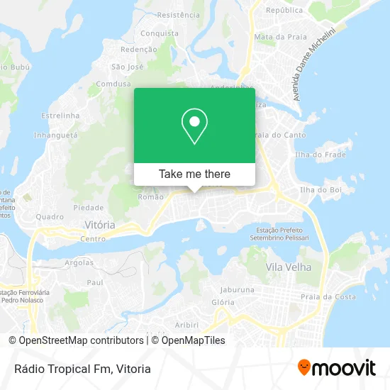 Rádio Tropical Fm map