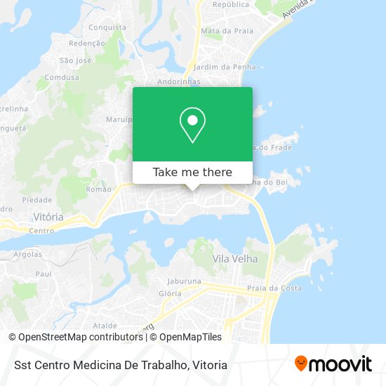 Sst Centro Medicina De Trabalho map