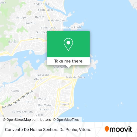 Convento De Nossa Senhora Da Penha map