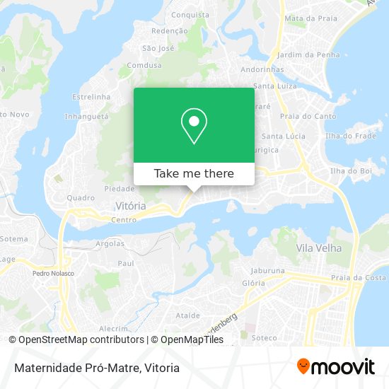 Maternidade Pró-Matre map