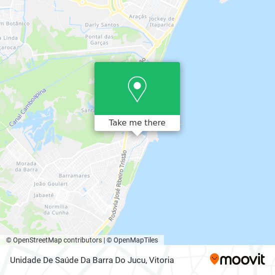 Unidade De Saúde Da Barra Do Jucu map