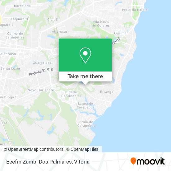 Eeefm Zumbi Dos Palmares map